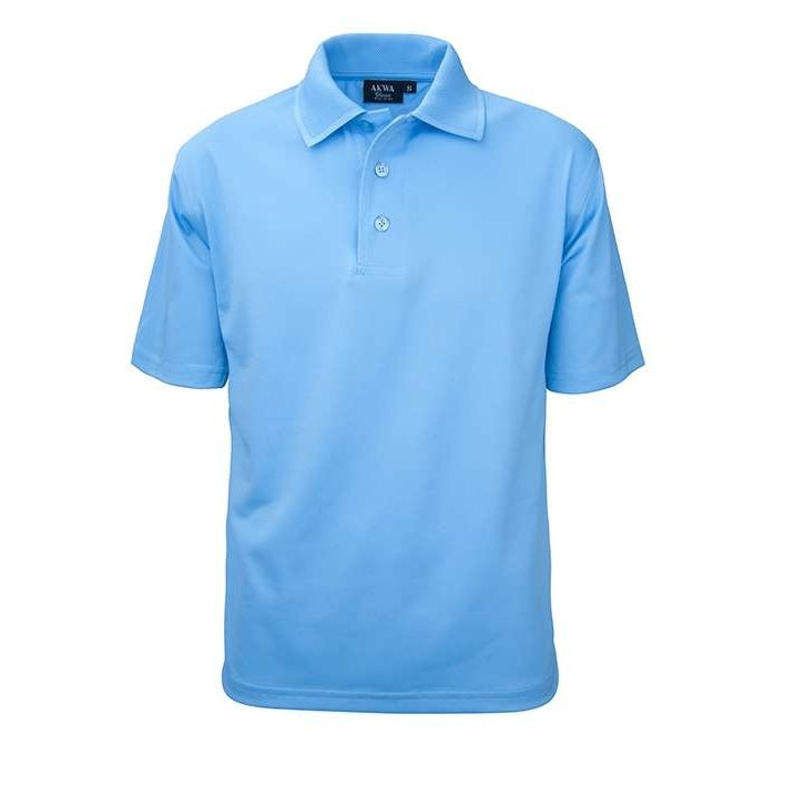 AKWA 1342-AQD Men's Aqua-Dry Polo - Aquatic Blue