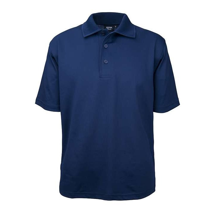 AKWA 1342-AQD Men's Aqua-Dry Polo - Navy