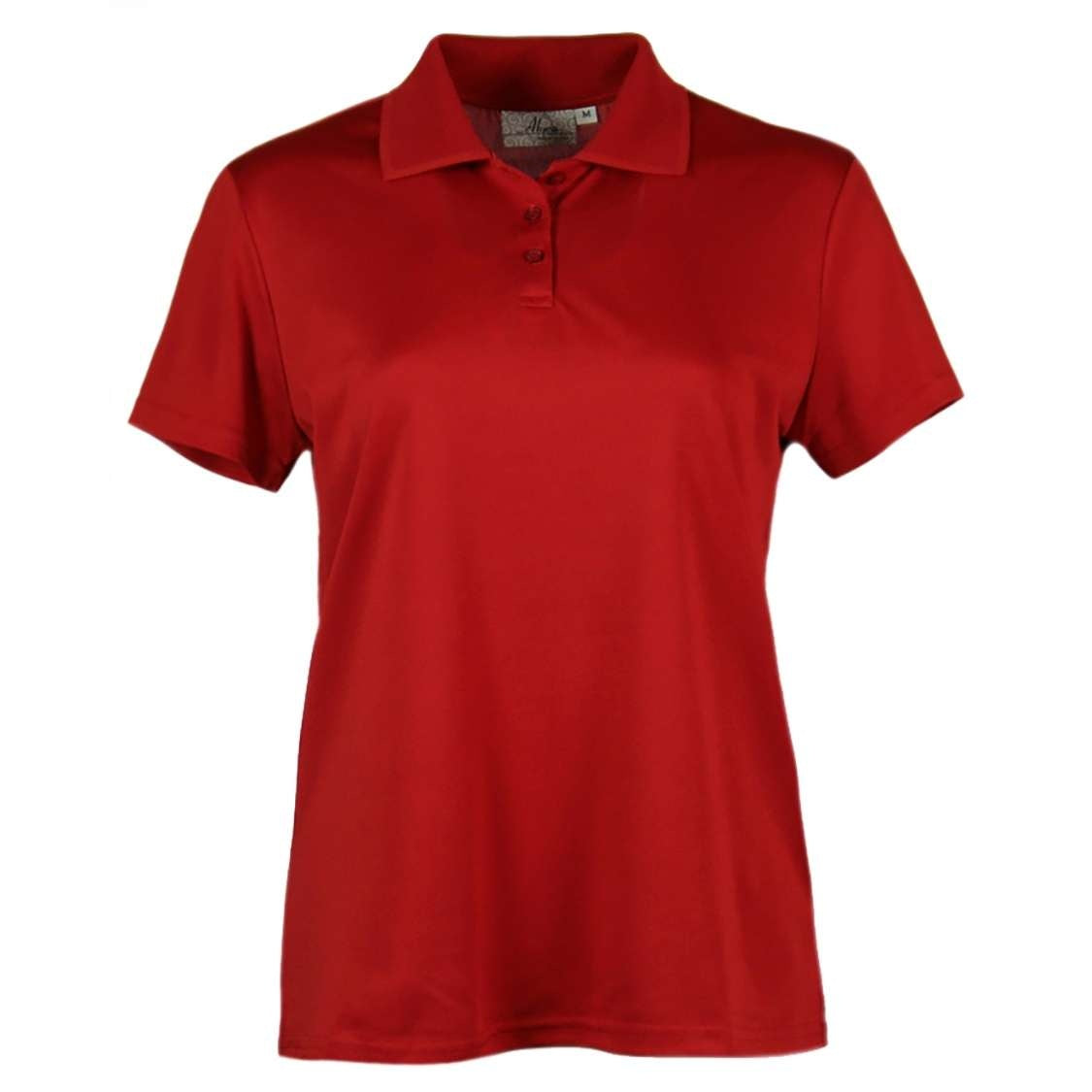 AKWA 234-AQD Ladies' Aqua-Dry Polo - Red
