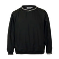 AKWA 9013-MFI Microfiber Pullover Windshirt - Black