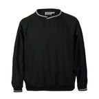 AKWA 9013-MFI Microfiber Pullover Windshirt - Black