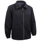 AKWA 9679-SSF Men's Soft Shell Fleece Full Zip Jacket - Black