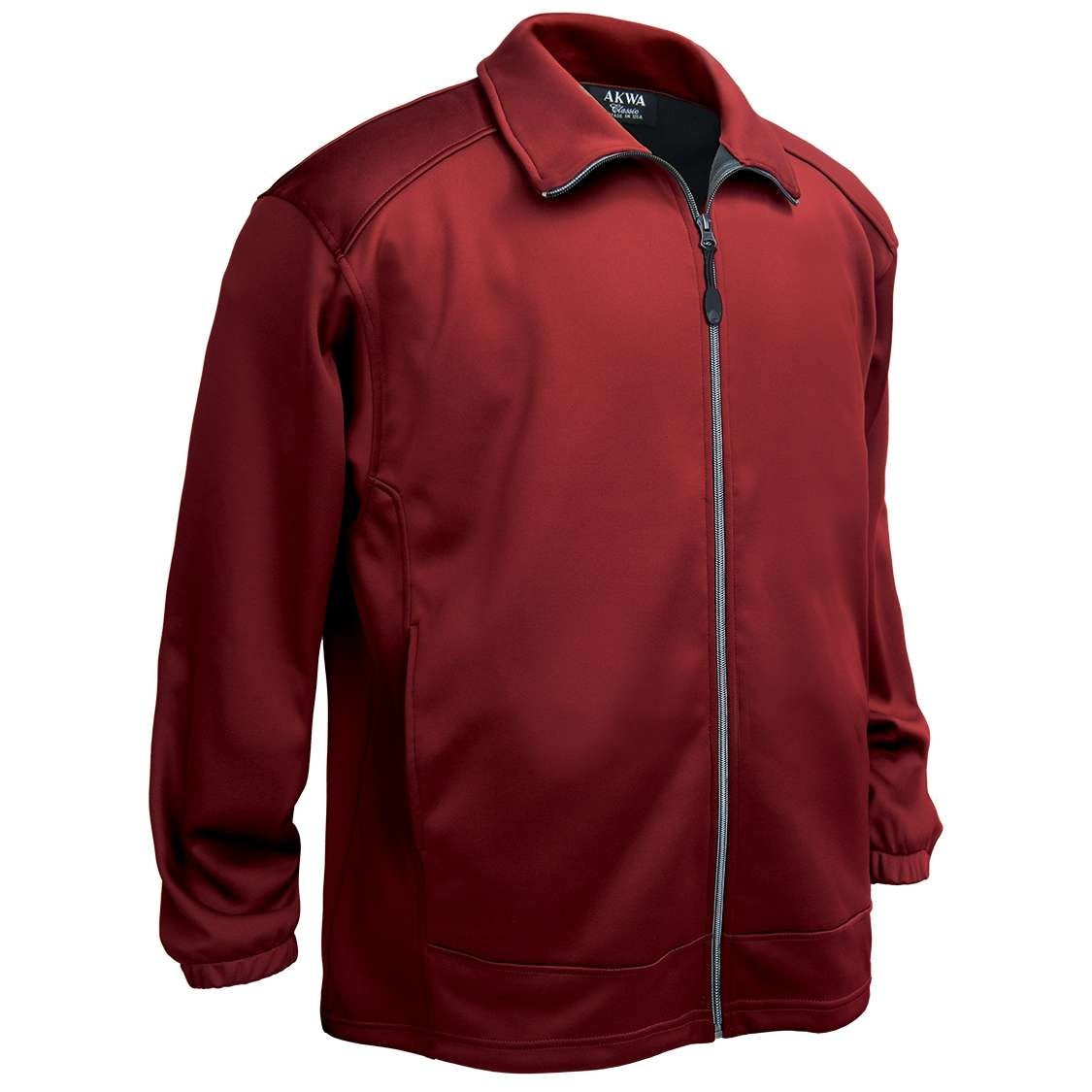 AKWA 9679-SSF Men's Soft Shell Fleece Full Zip Jacket - Red